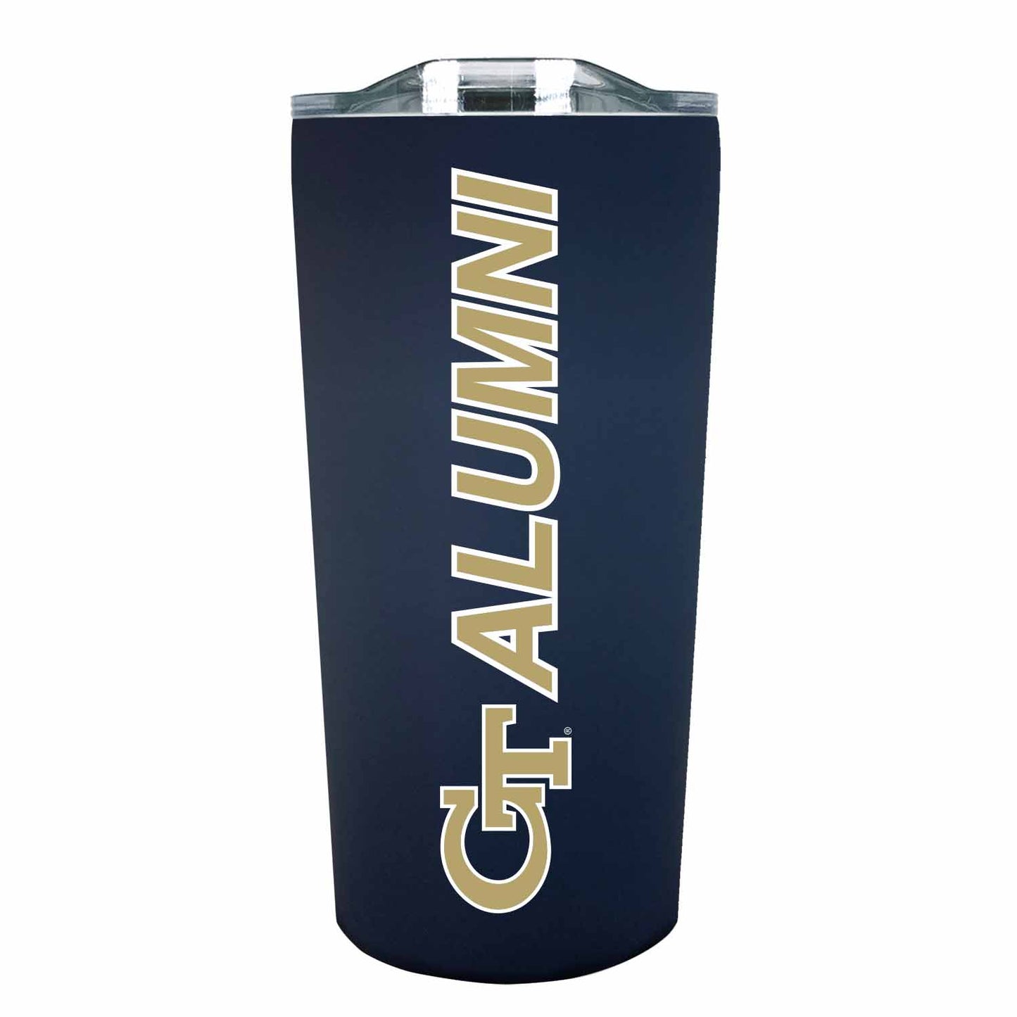 Georgia Tech Yellowjackets Collegiate Stainless Steel Travel Tumbler for Alumni - Navy