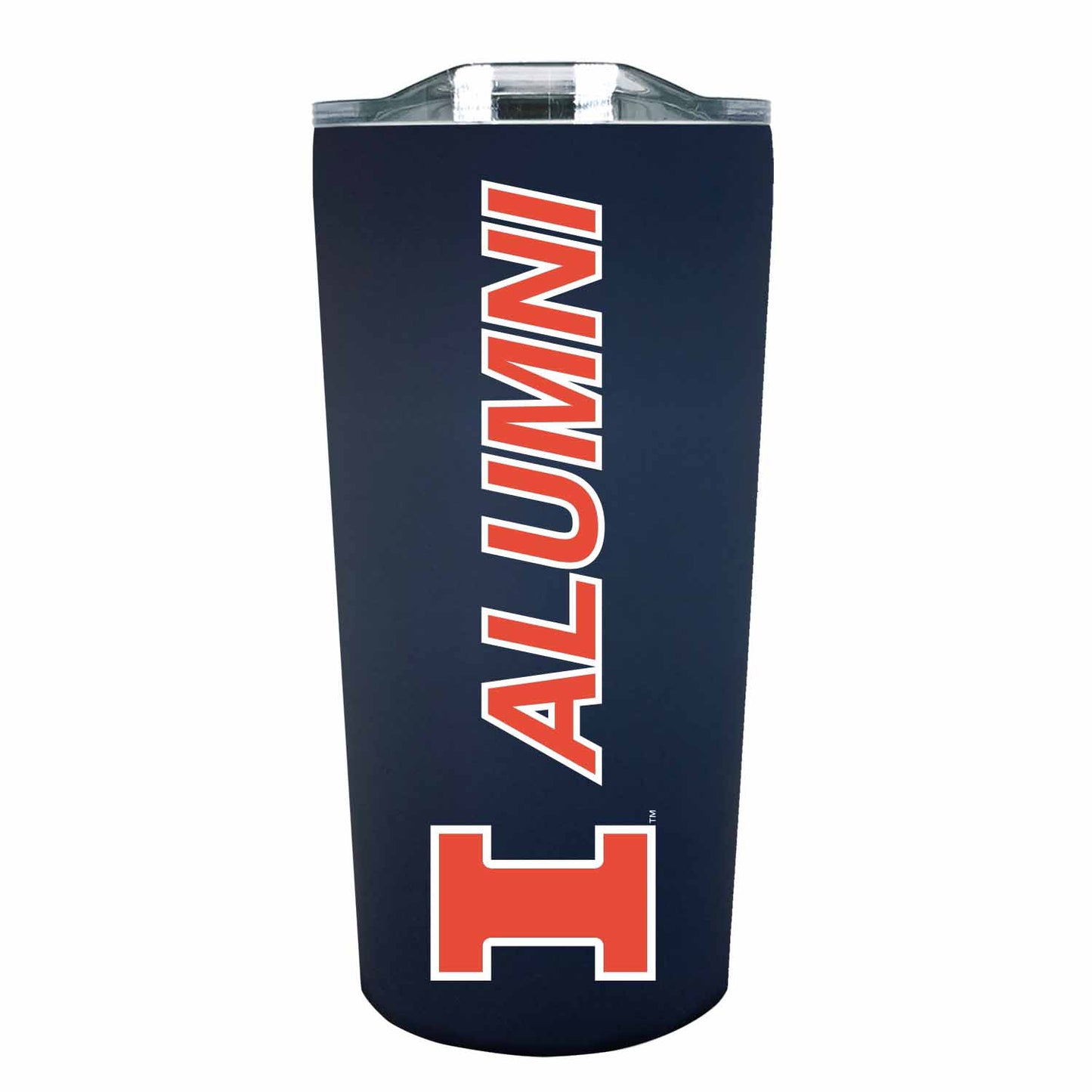 Illinois Fighting Illini Collegiate Stainless Steel Travel Tumbler for Alumni - Navy