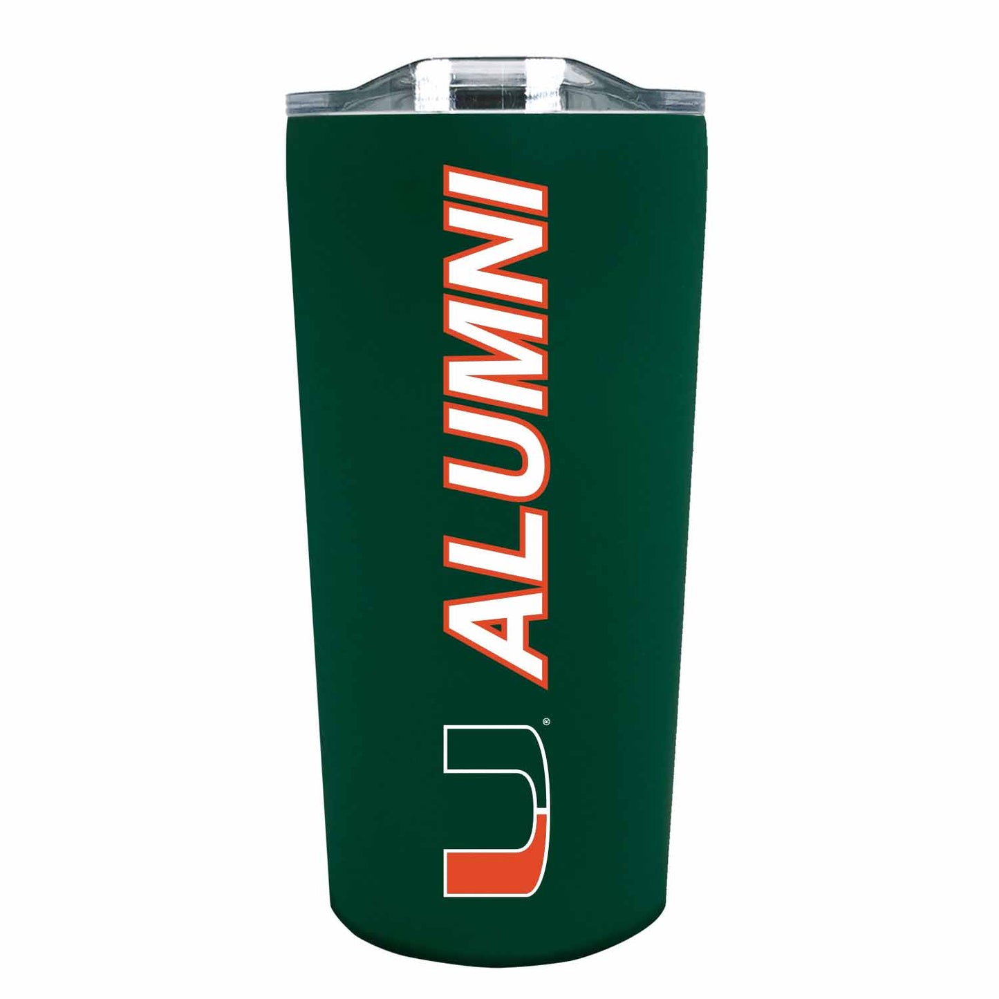 Miami Hurricanes Collegiate Stainless Steel Travel Tumbler for Alumni - Green