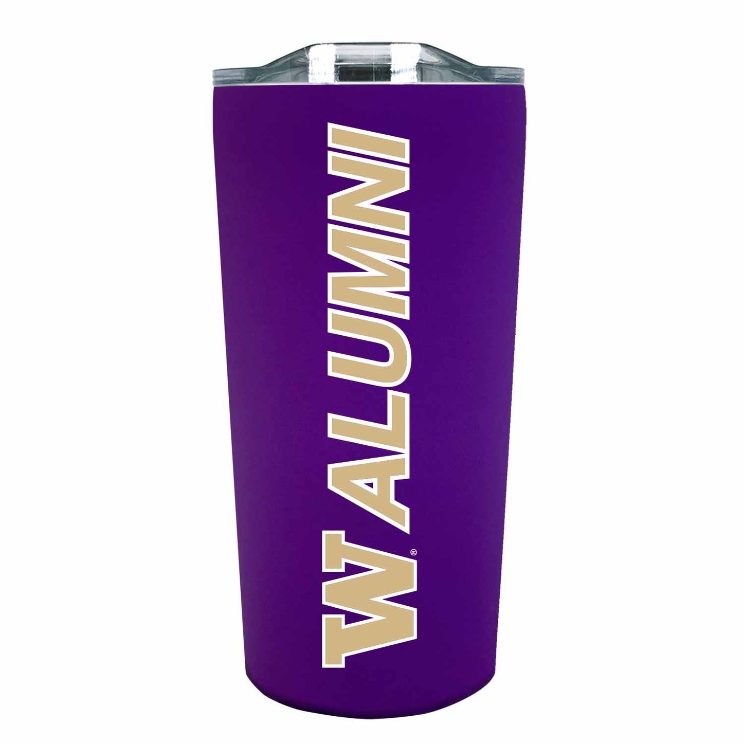 Washington Huskies Collegiate Stainless Steel Travel Tumbler for Alumni - Purple