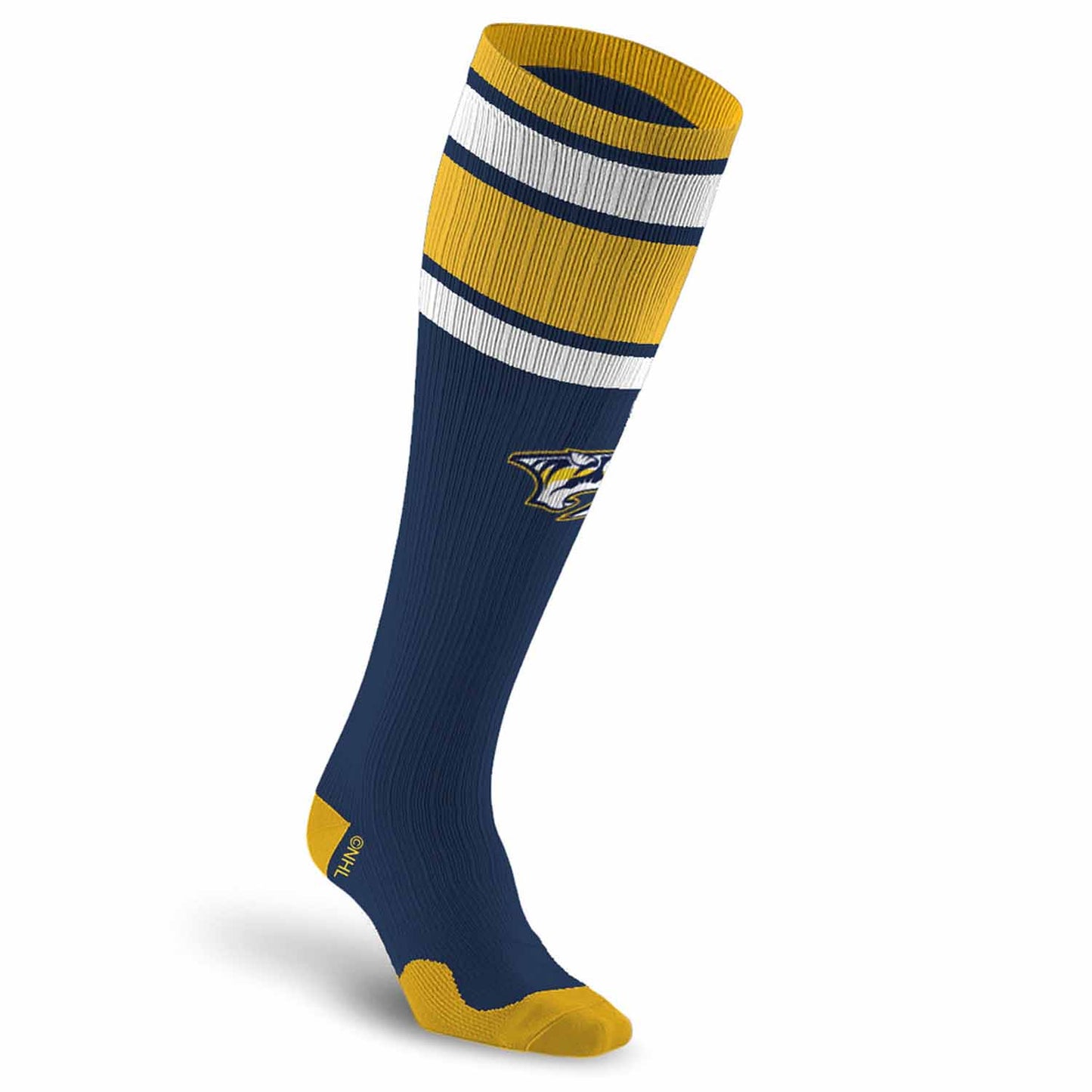 Nashville Predators NHL Adult Knee High-Performance Socks - Navy