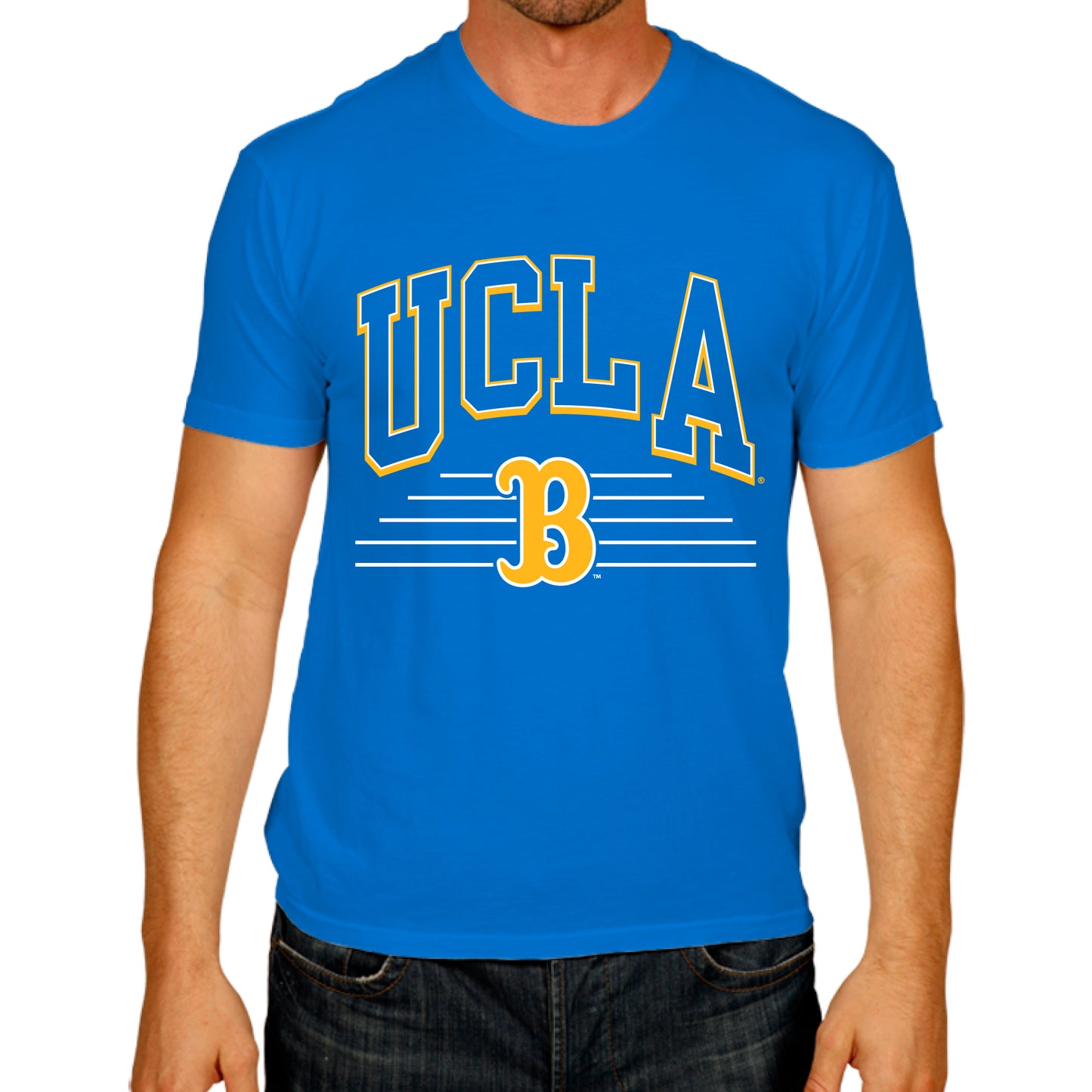 UCLA Bruins NCAA Adult Unisex Overtime Classics T-Shirt - Blue