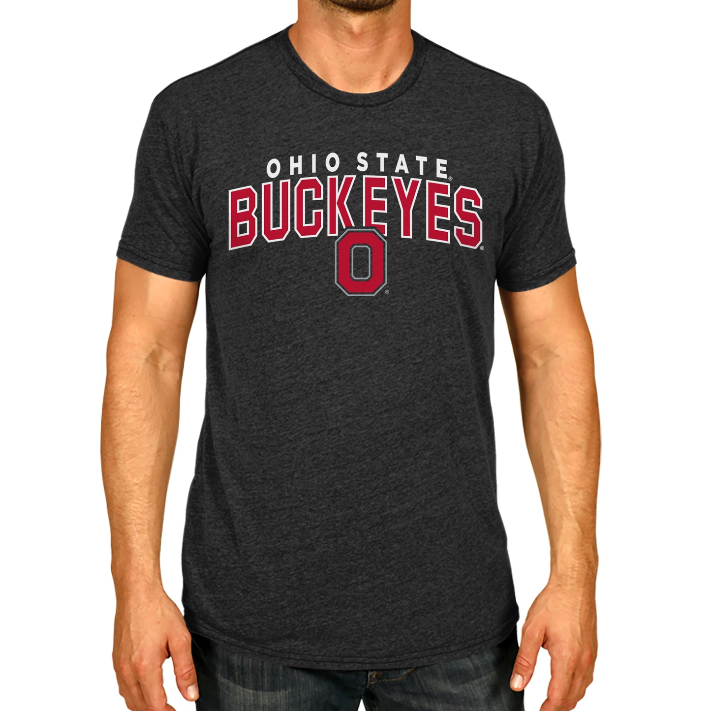 Ohio State Buckeyes NCAA Adult Unisex Starting Fresh T-Shirt - Black Heather