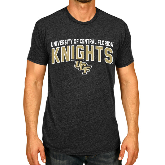 Central Florida Knights NCAA Adult Unisex Starting Fresh T-Shirt - Black Heather