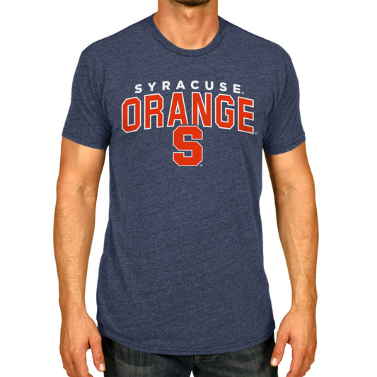 Syracuse Orange NCAA Adult Unisex Starting Fresh T-Shirt - Navy Heather