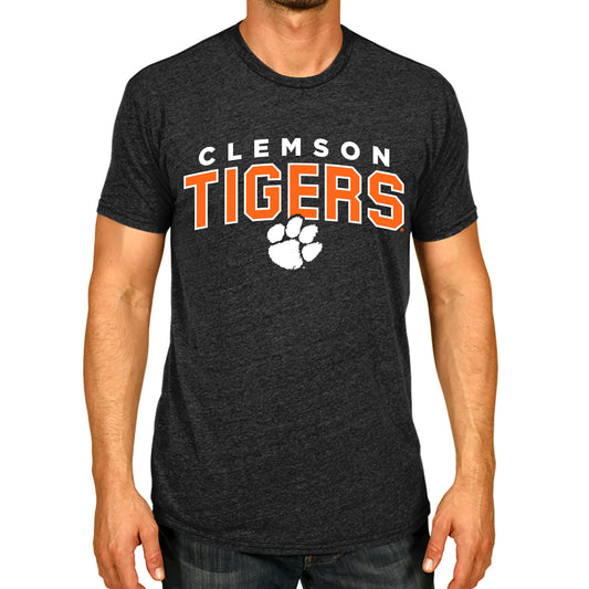 Clemson Tigers NCAA Adult Unisex Starting Fresh T-Shirt - Black Heather