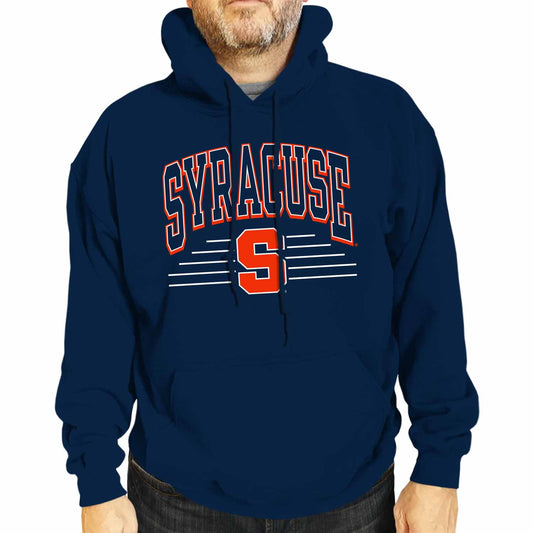 Syracuse Orange NCAA Adult Unisex Overtime Classics Hooded Fleece Sweatshirt - Navy