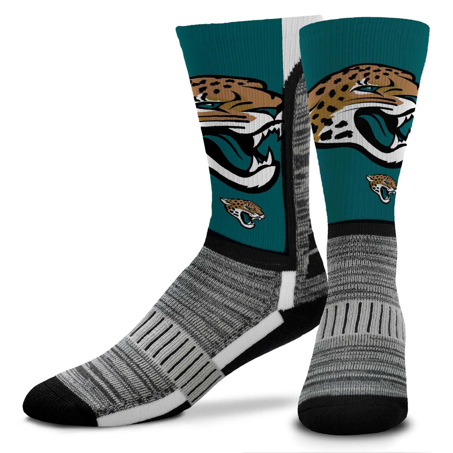 Jacksonville Jaguars NFL Youth V Curve Socks - Teal