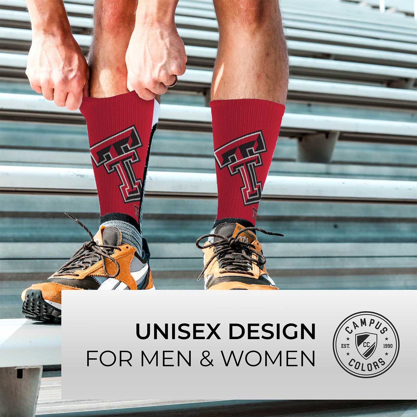 Texas Tech Red Raiders NCAA Youth University Socks - Red