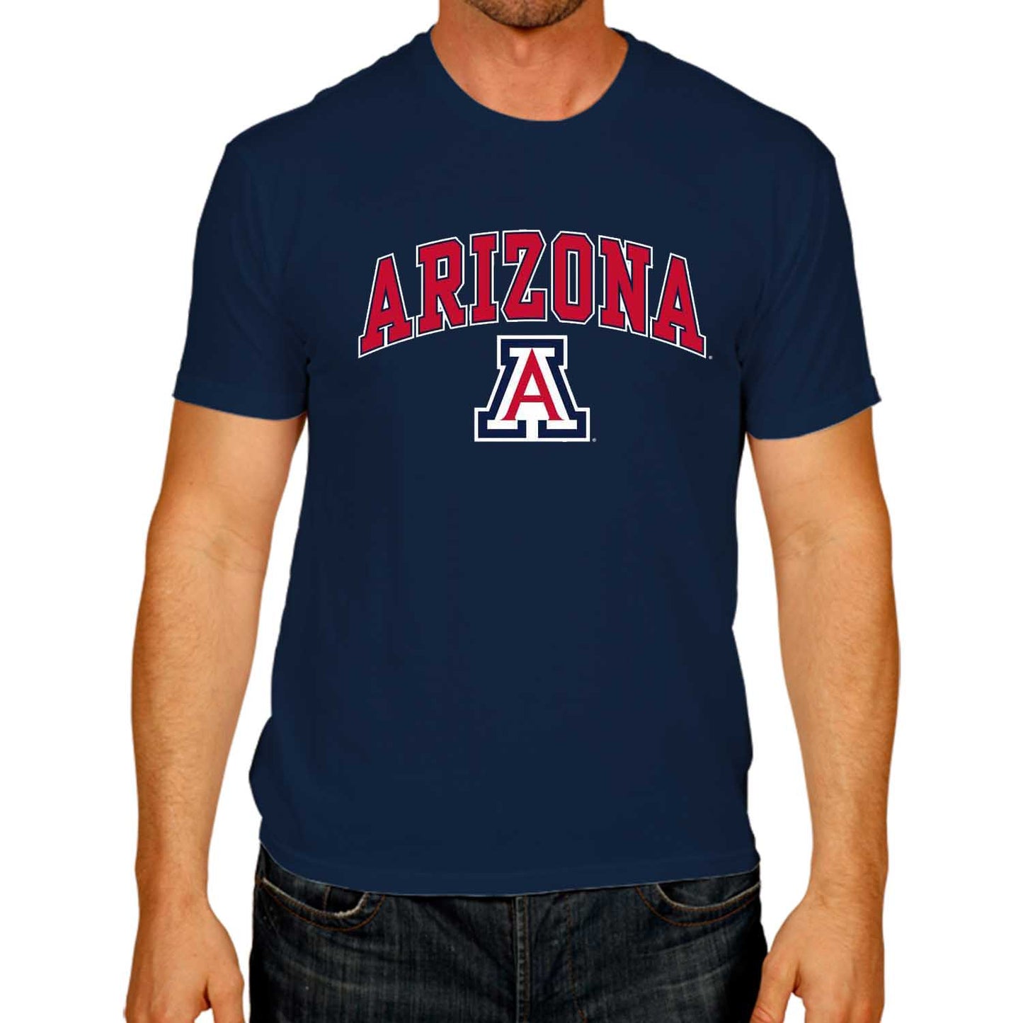 Arizona Wildcats NCAA Adult Gameday Cotton T-Shirt - Navy