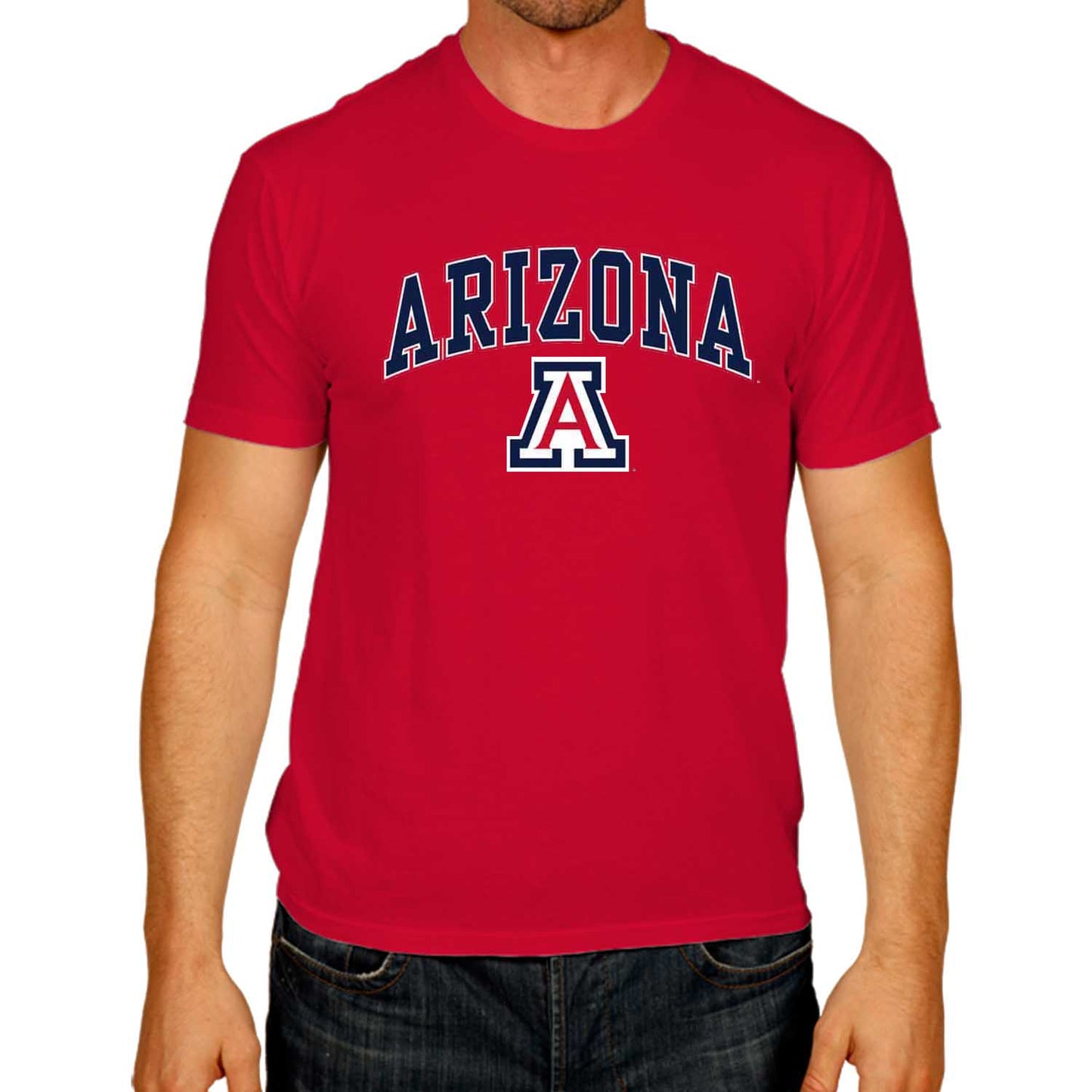 Arizona Wildcats NCAA Adult Gameday Cotton T-Shirt - Red