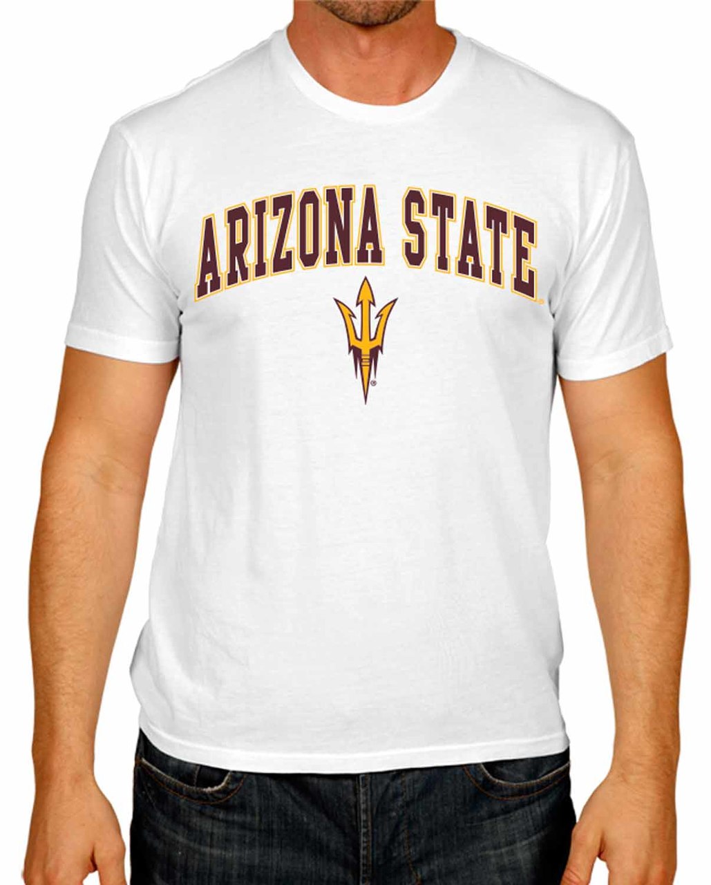Arizona State Sun Devils NCAA Adult Gameday Cotton T-Shirt - White