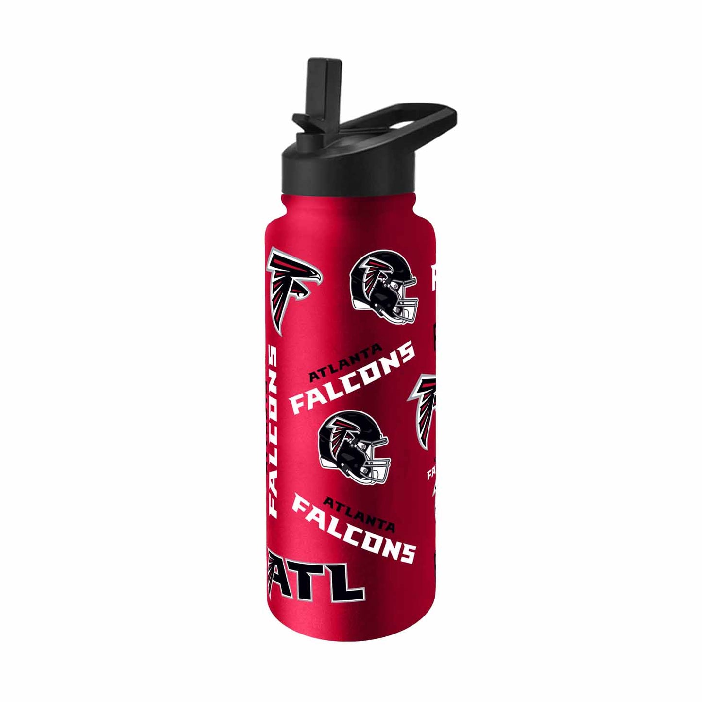 Atlanta Falcons NFL 34Oz Native Quencher Water Bottle - Red