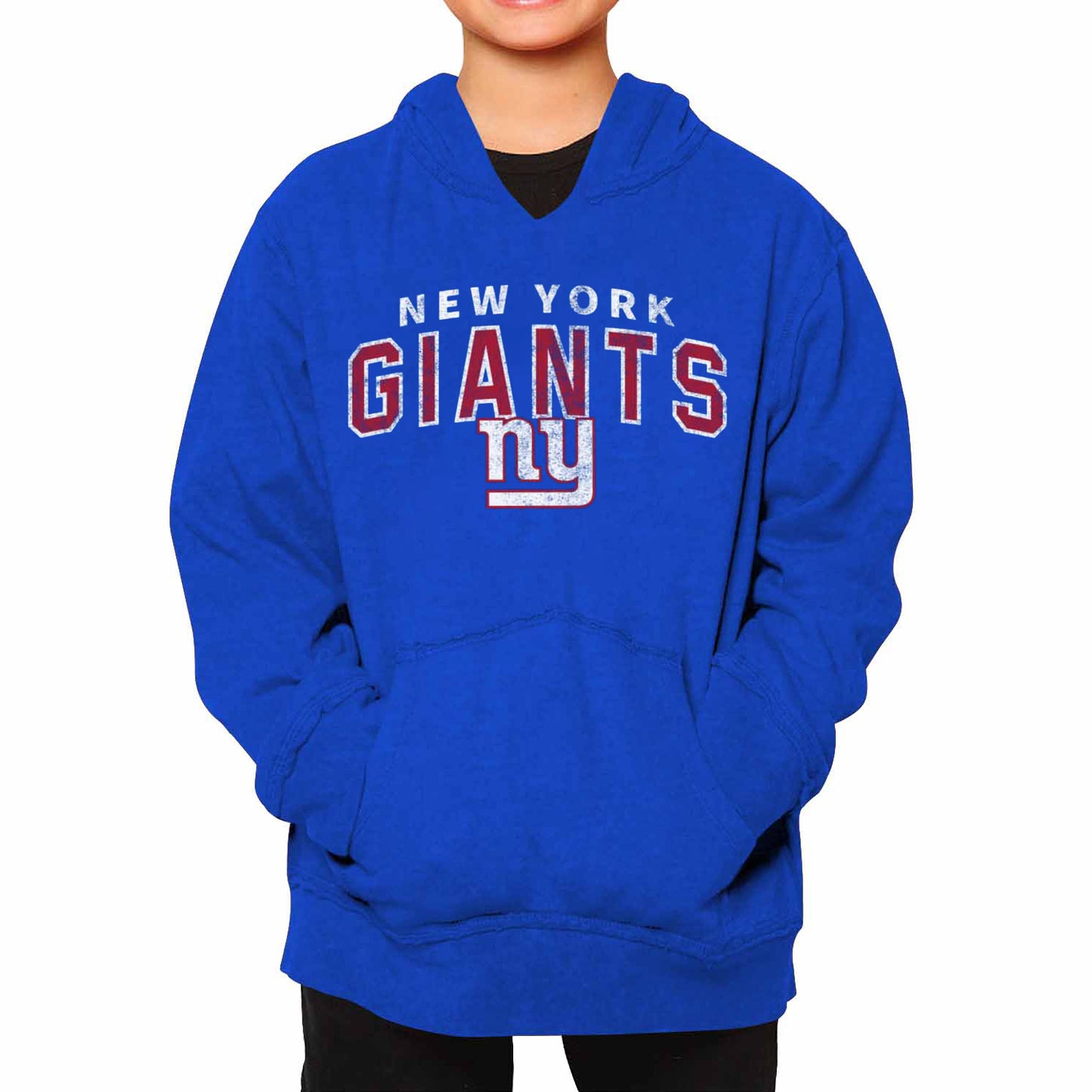New York Giants NFL Youth Starting Fresh Hoodie- Pro Football Sweatshirt for Boys and Girls - Royal