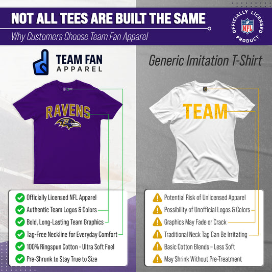Baltimore Ravens NFL Home Team Tee - Purple