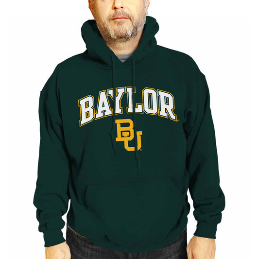 Baylor Bears Adult Arch & Logo Soft Style Gameday Hooded Sweatshirt - Team Color
