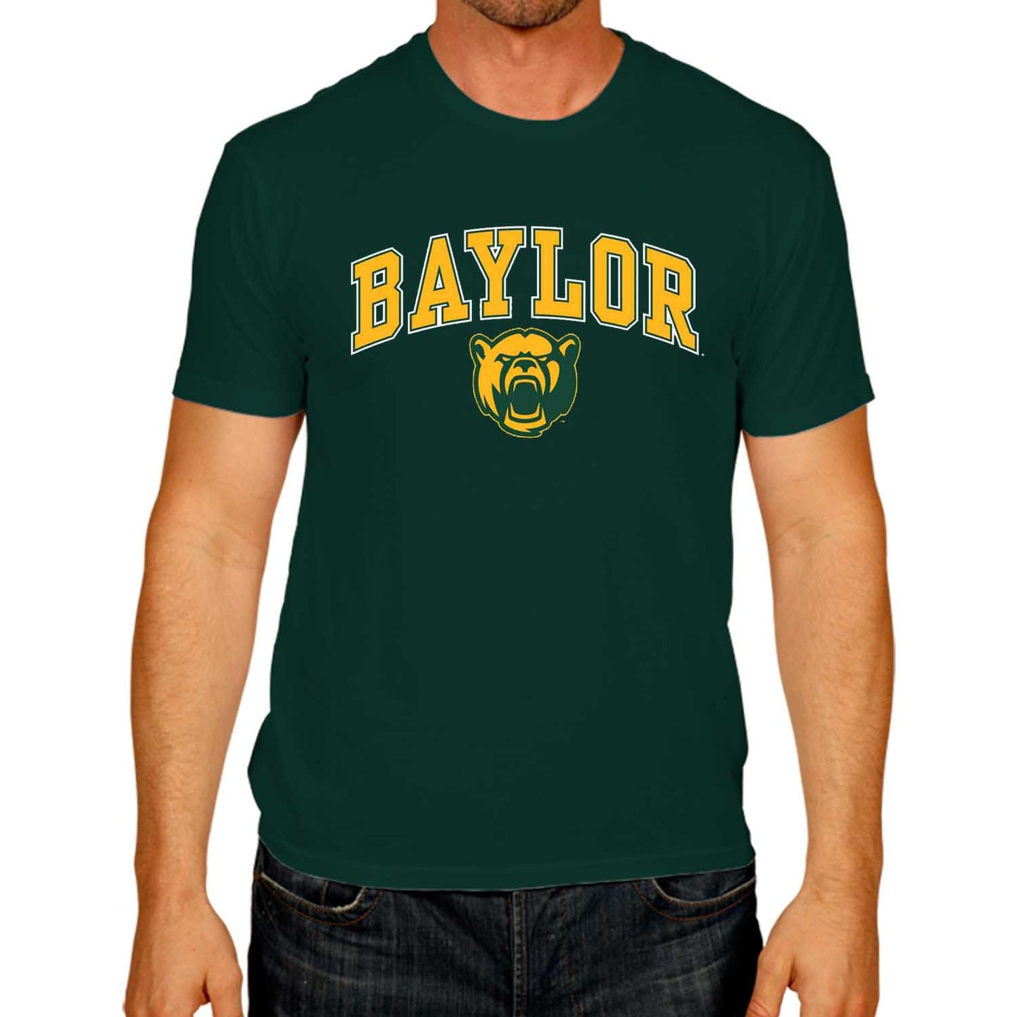 Baylor Bears NCAA Adult Gameday Cotton T-Shirt - Green