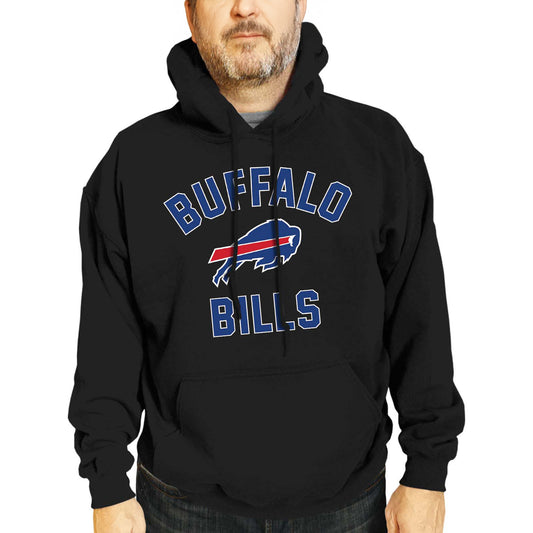 Buffalo Bills NFL Adult Gameday Hooded Sweatshirt - Black