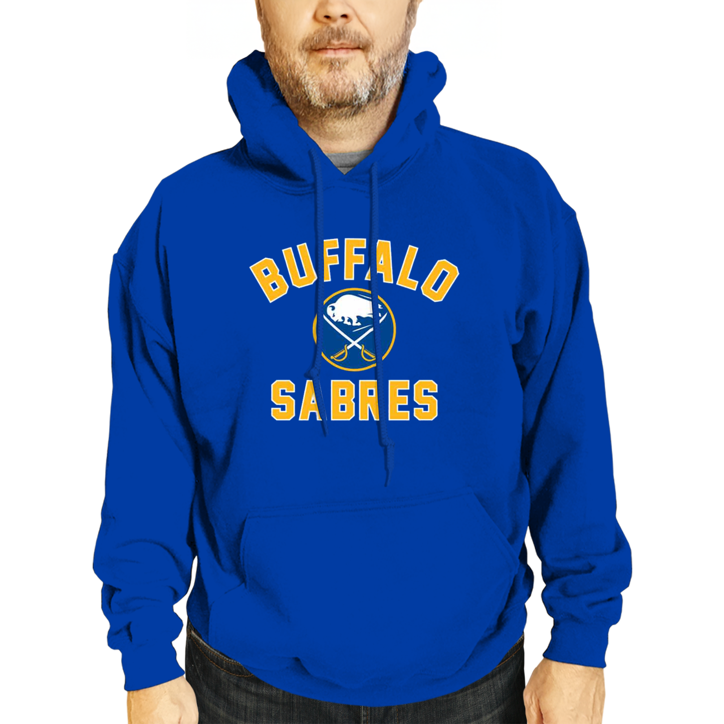 Buffalo Sabres Adult NHL Gameday Hooded Sweatshirt - Royal