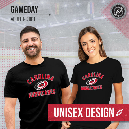 Carolina Hurricanes NHL Adult Game Day Unisex T-Shirt - Black