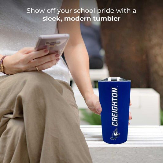 Creighton Bluejays NCAA Stainless Steel Tumbler perfect for Gameday - Blue