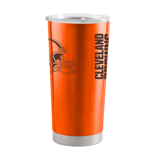 Cleveland Browns NFL 20oz Gameday Stainless Steel Tumbler - Carrot Orange