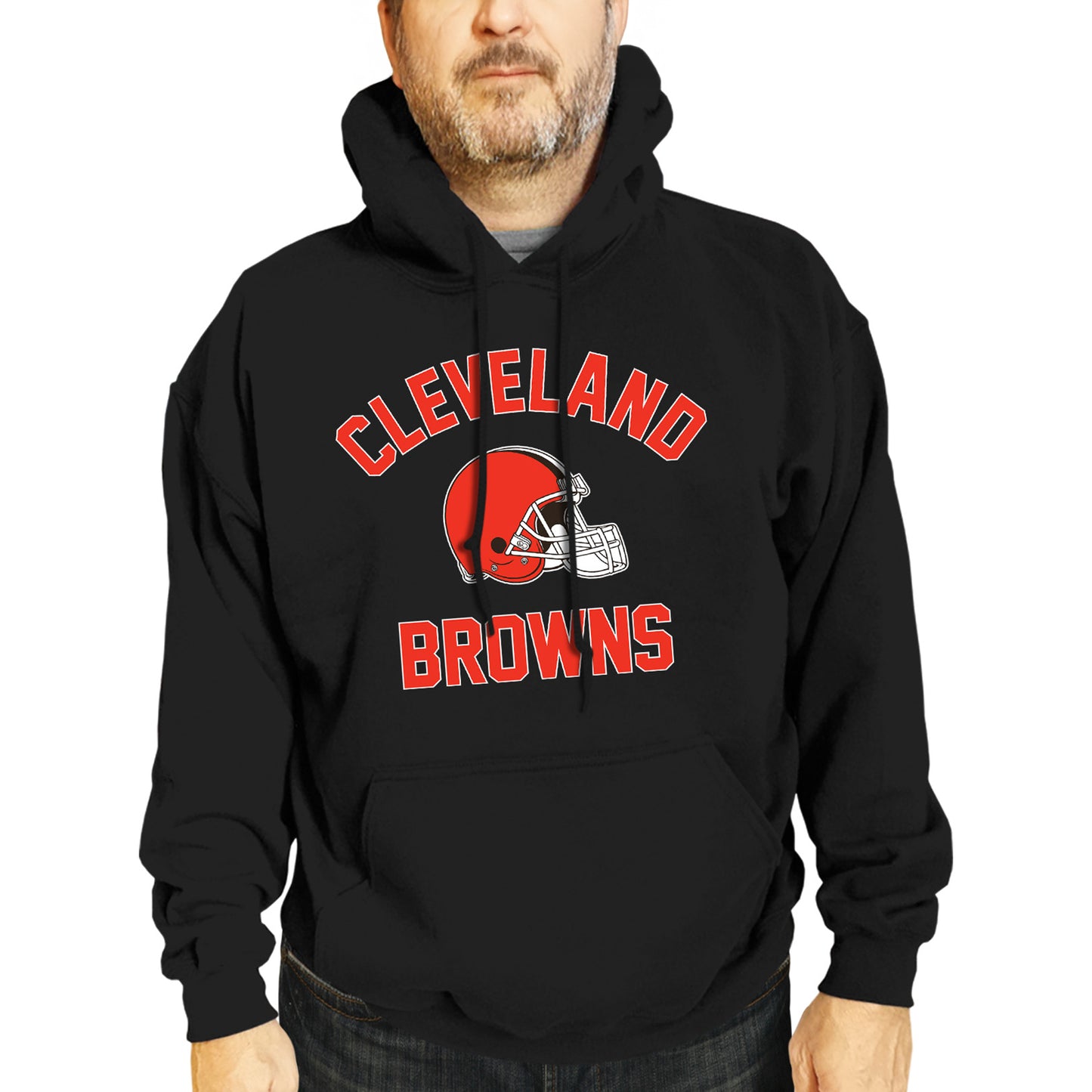 Cleveland Browns NFL Adult Gameday Hooded Sweatshirt - Black