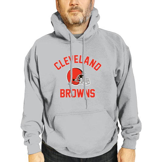 Cleveland Browns NFL Adult Gameday Hooded Sweatshirt - Sport Gray