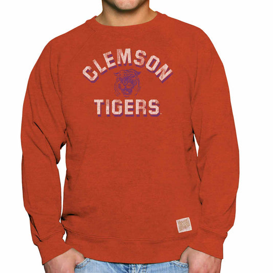 Clemson Tigers Adult University Crewneck - Orange