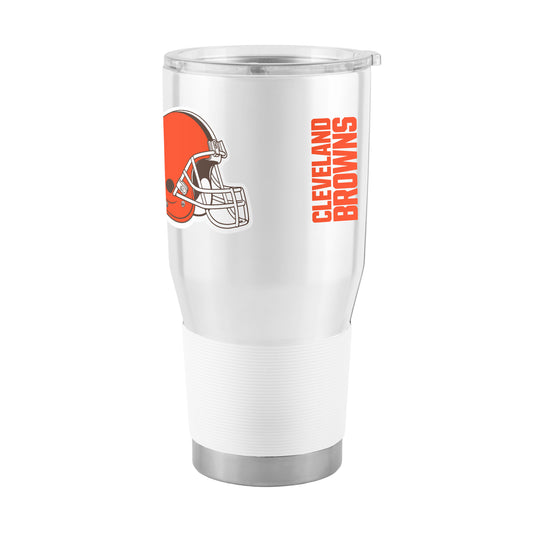 Cleveland Browns NFL 30oz Gameday Stainless Steel Tumbler - White
