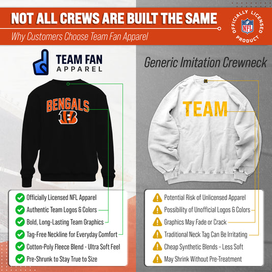 Cincinnati Bengals NFL Home Team Crew - Black