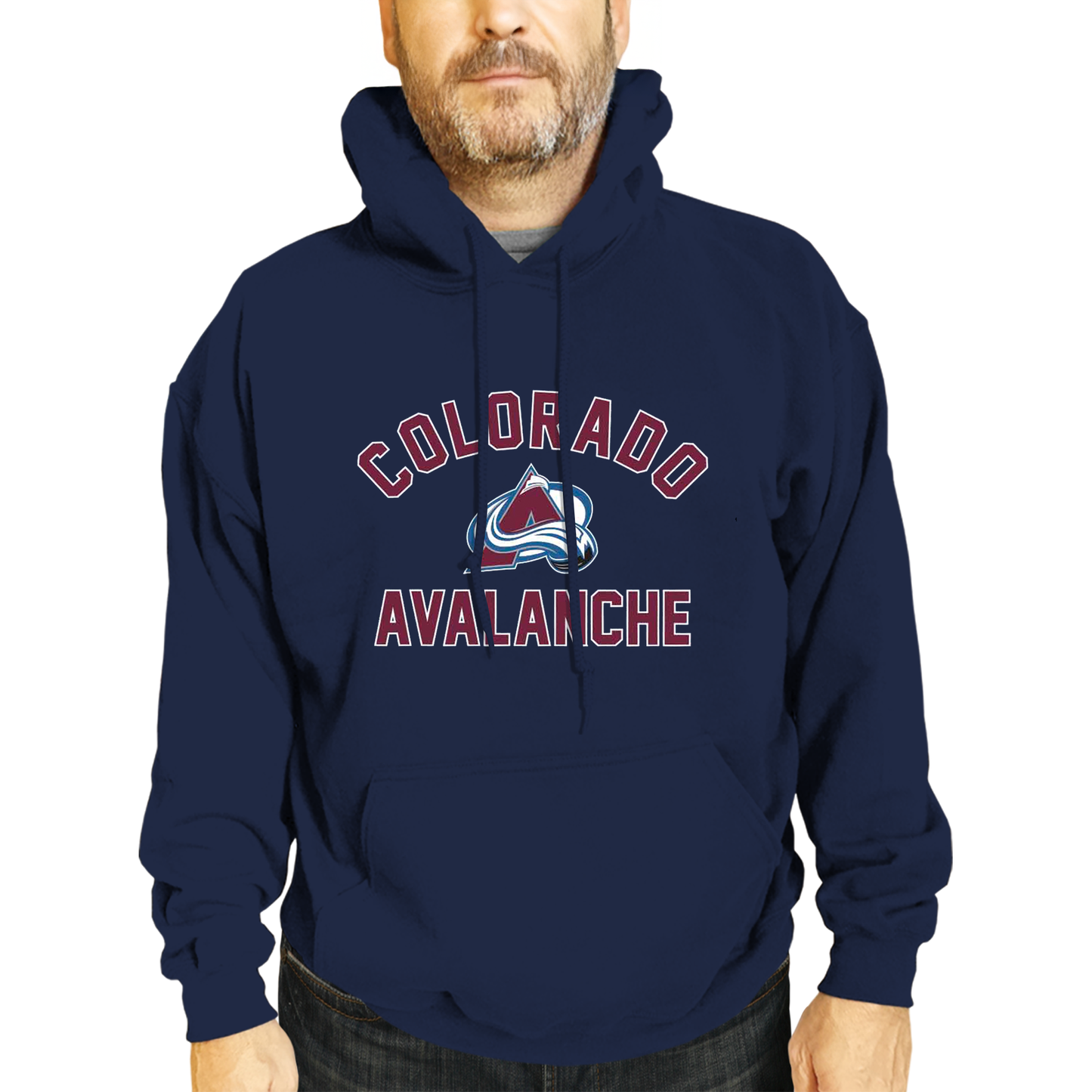 Colorado Avalanche Adult NHL Gameday Hooded Sweatshirt - Navy