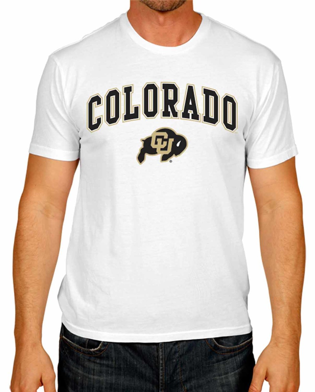 Colorado Buffaloes NCAA Adult Gameday Cotton T-Shirt - White