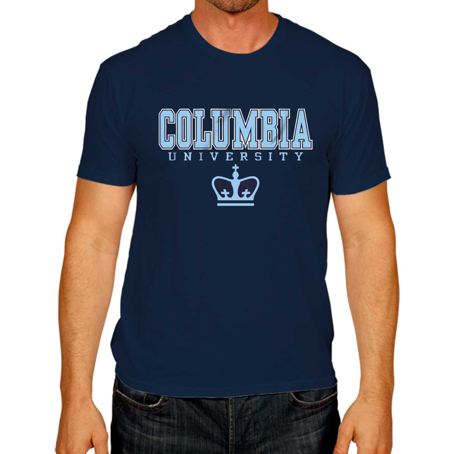 Columbia Lions NCAA Adult Gameday Cotton T-Shirt - Navy