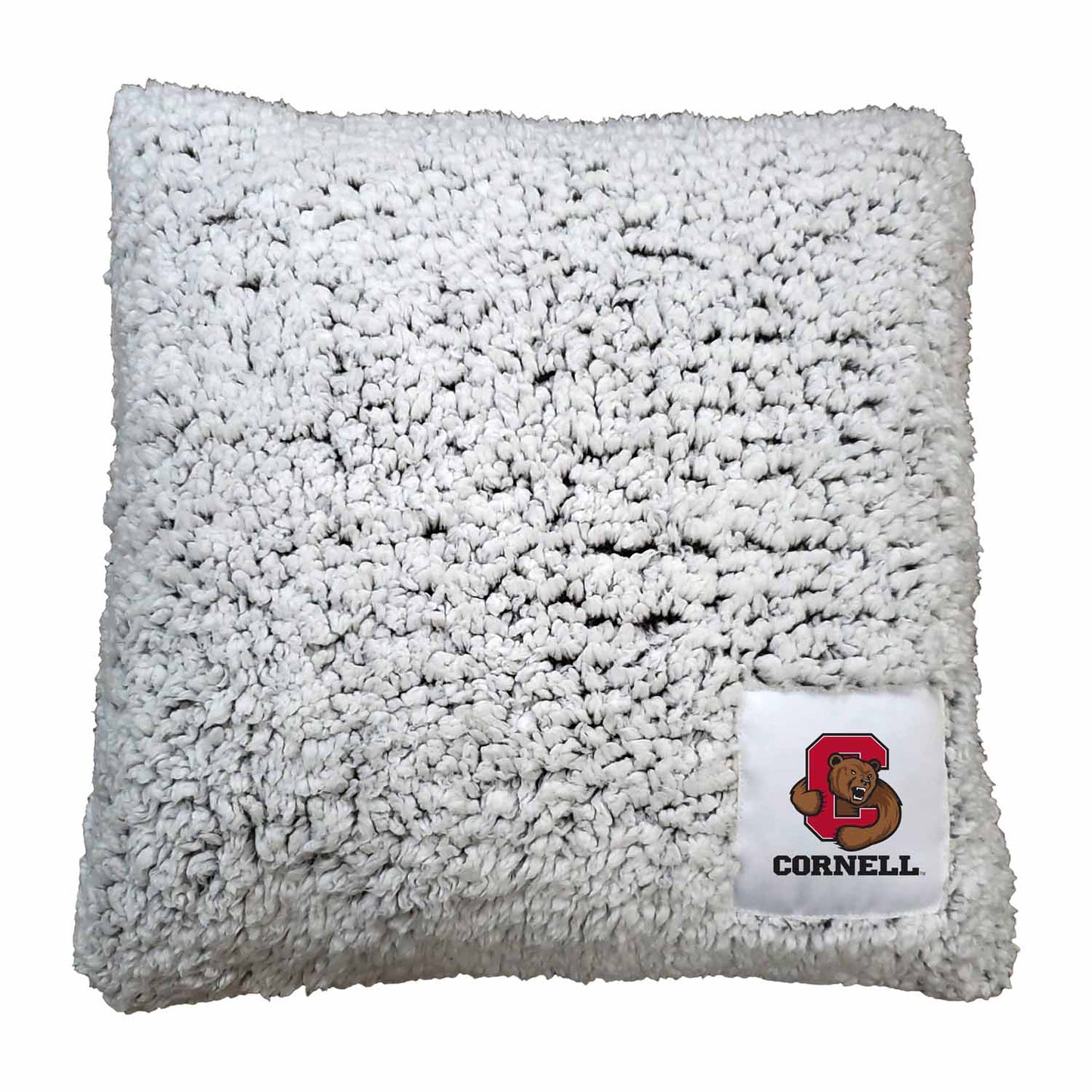 Cornell Big Red Two Tone Sherpa Throw Pillow - Team Color