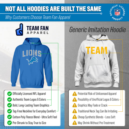 Detroit Lions NFL Home Team Hoodie - Royal