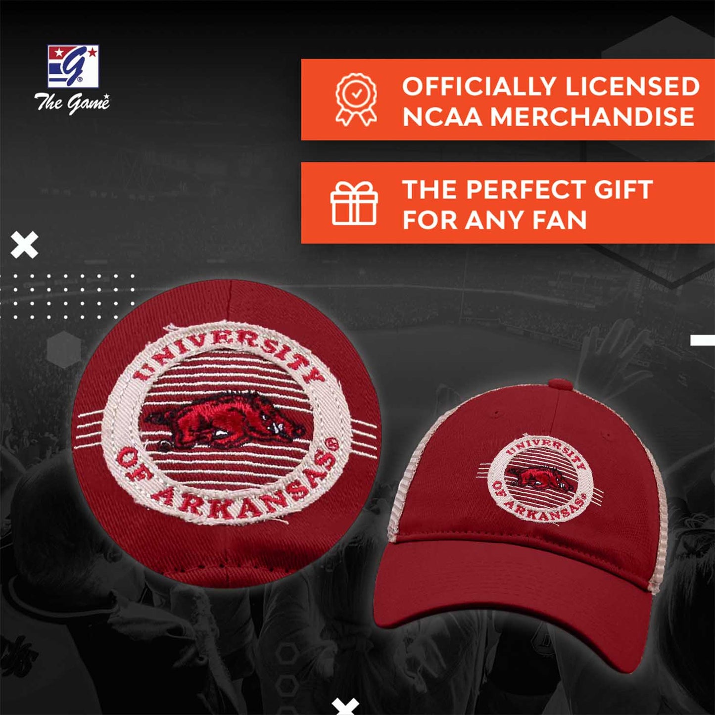 Arkansas Razorbacks NCAA Snapback - Cardinal