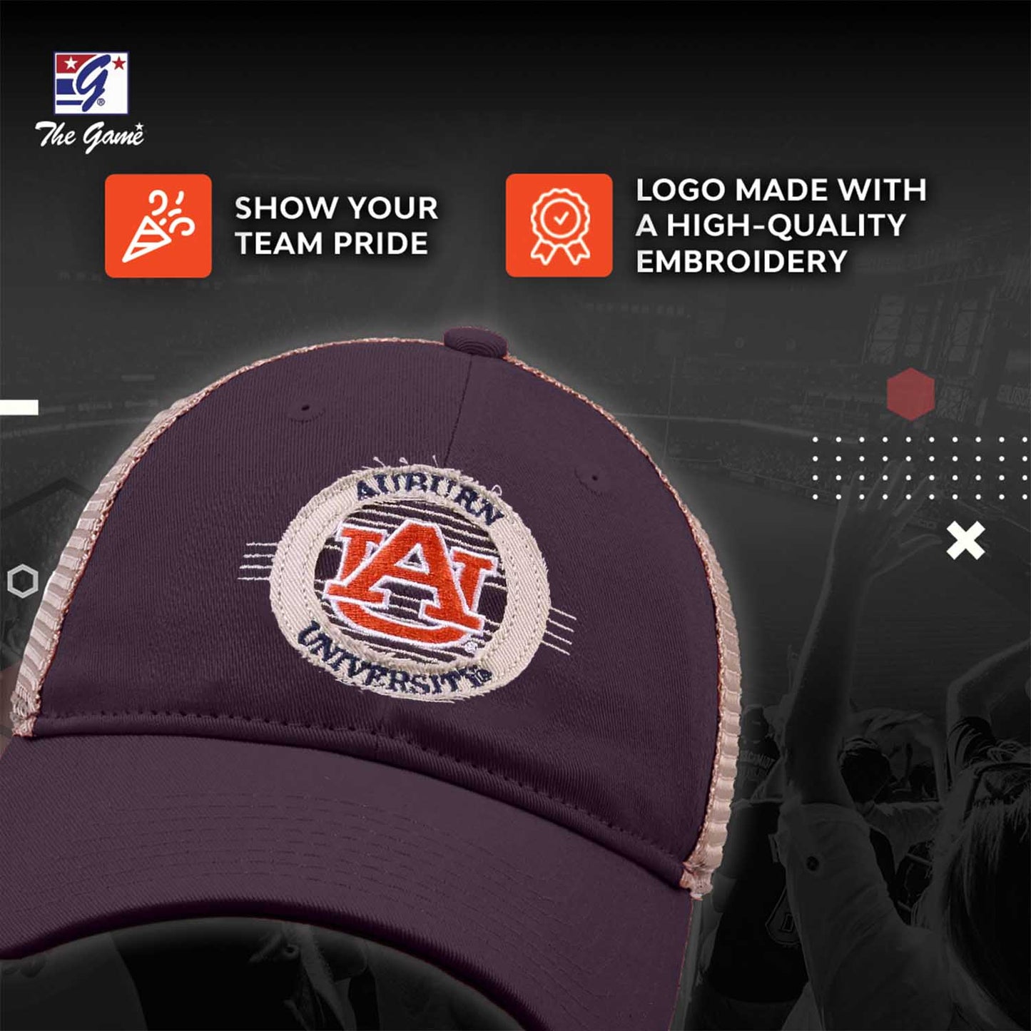 Auburn Tigers NCAA Snapback - Navy