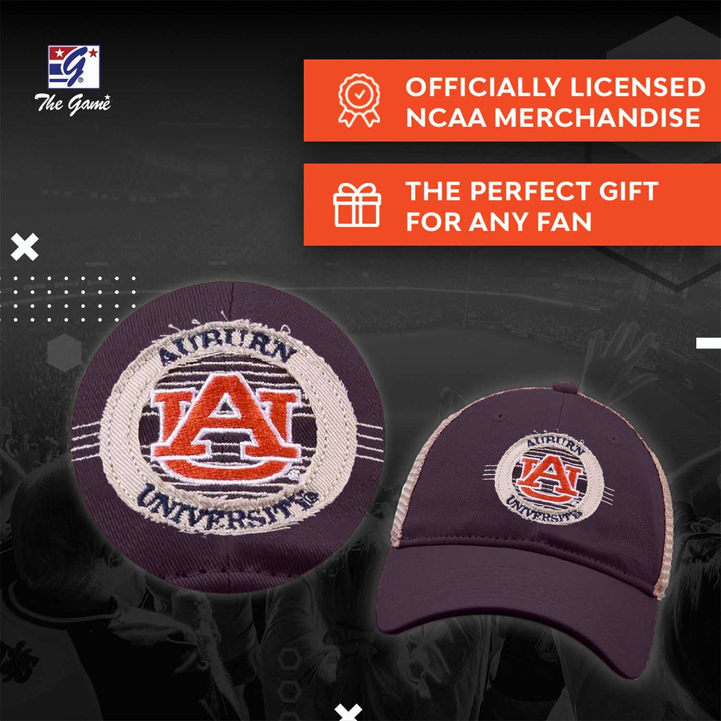 Auburn Tigers NCAA Snapback - Navy