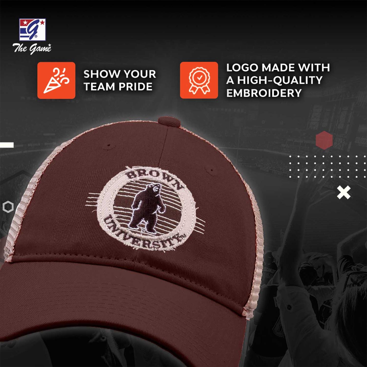 Brown Bears NCAA Snapback - Brown