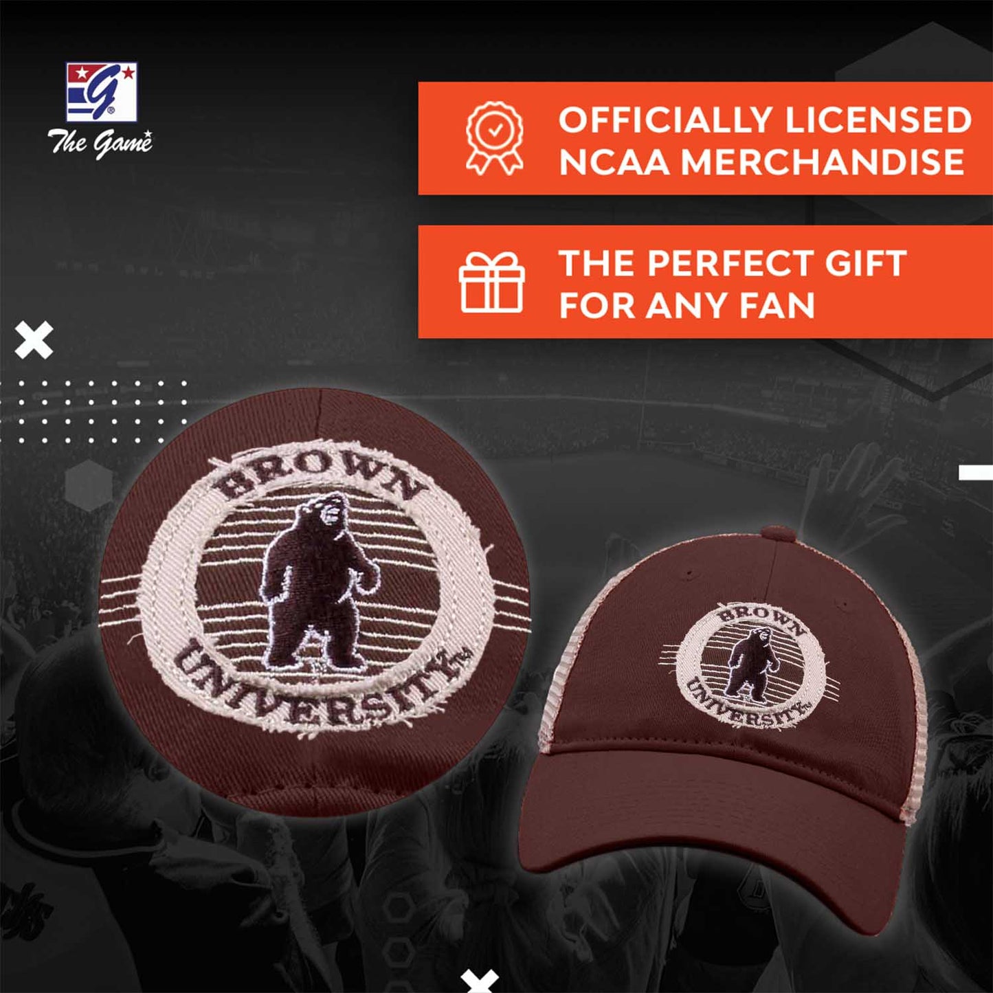 Brown Bears NCAA Snapback - Brown