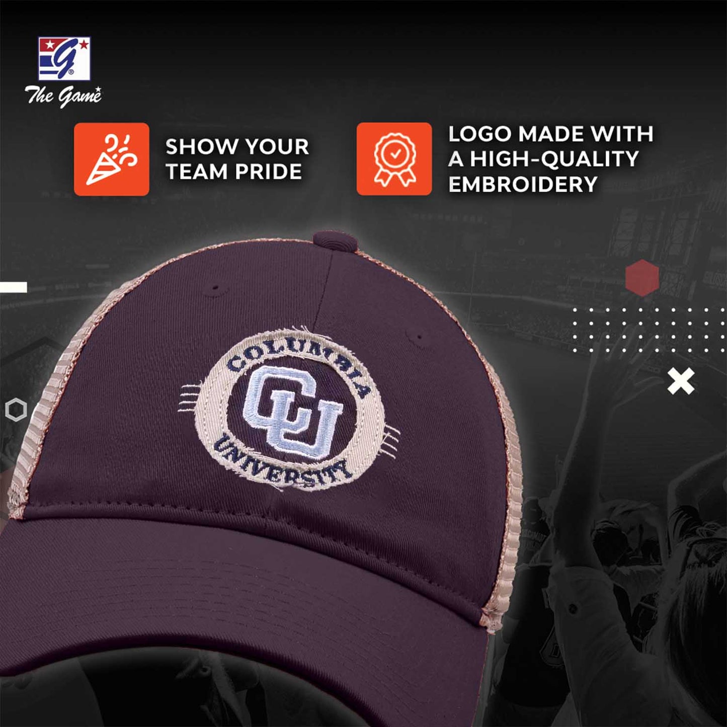 Columbia Lions NCAA Snapback - Navy