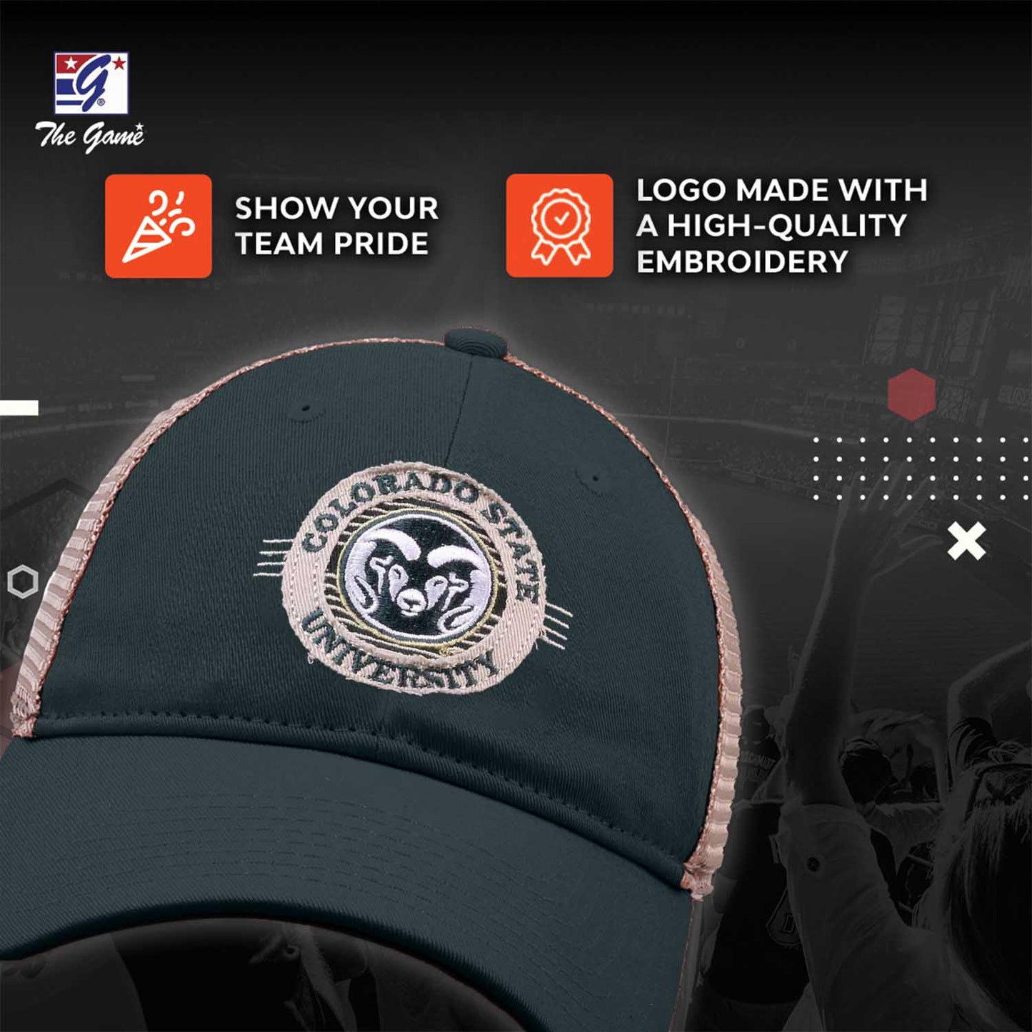 Colorado State Rams NCAA Snapback - Green