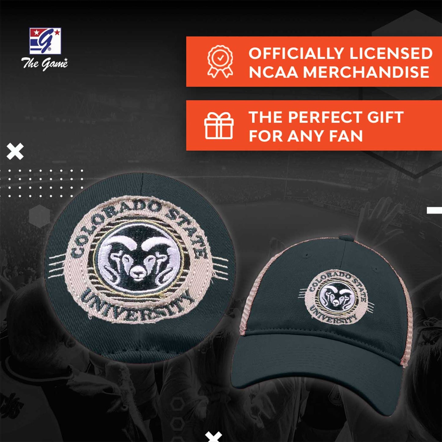 Colorado State Rams NCAA Snapback - Green