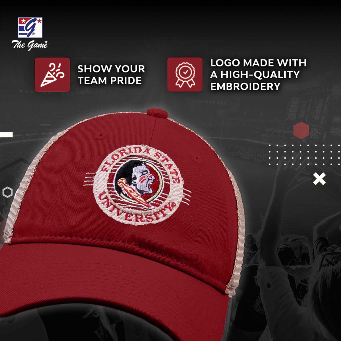 Florida State Seminoles NCAA Snapback - Cardinal