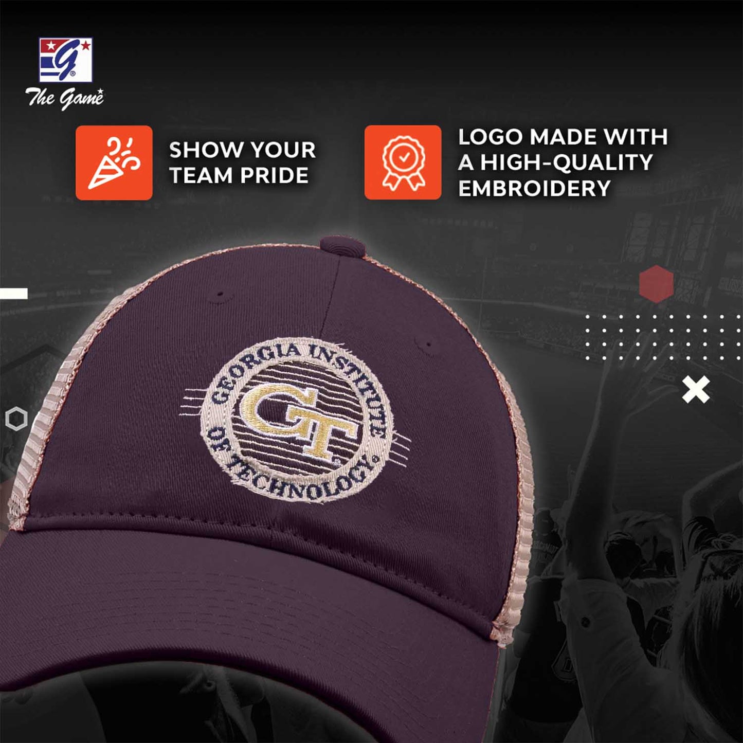 Georgia Tech Yellowjackets NCAA Snapback - Navy