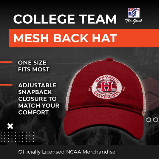 Harvard Crimson NCAA Snapback - Maroon