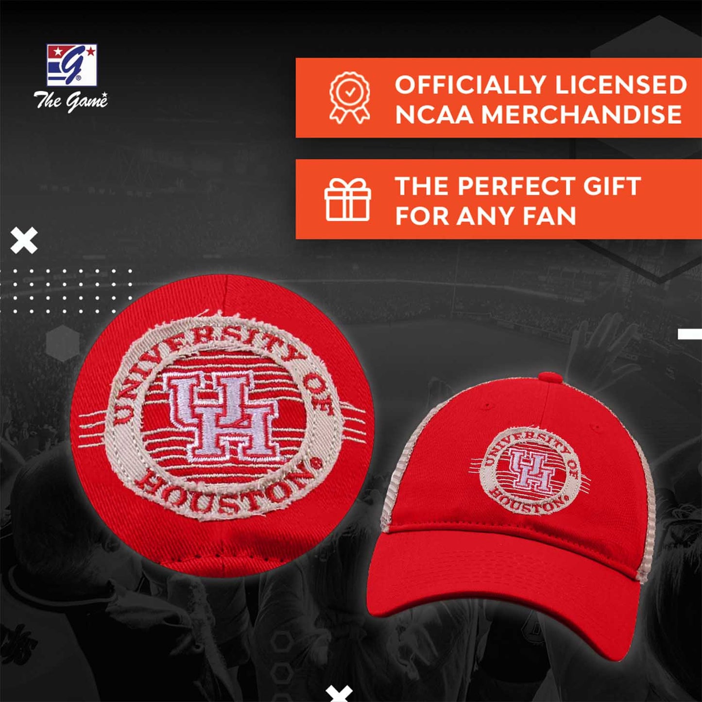 Houston Cougars NCAA Snapback - Red