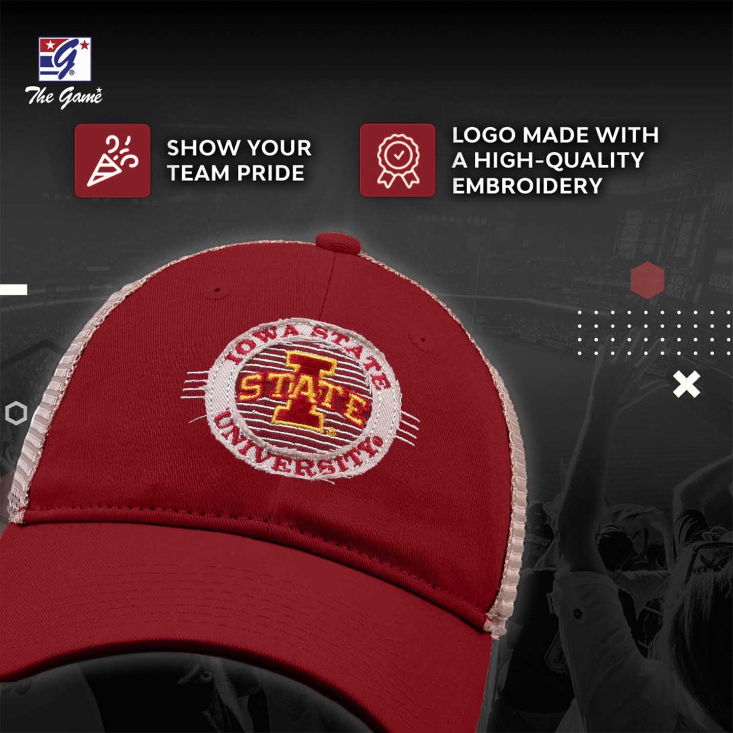Iowa State Cyclones NCAA Snapback - Cardinal