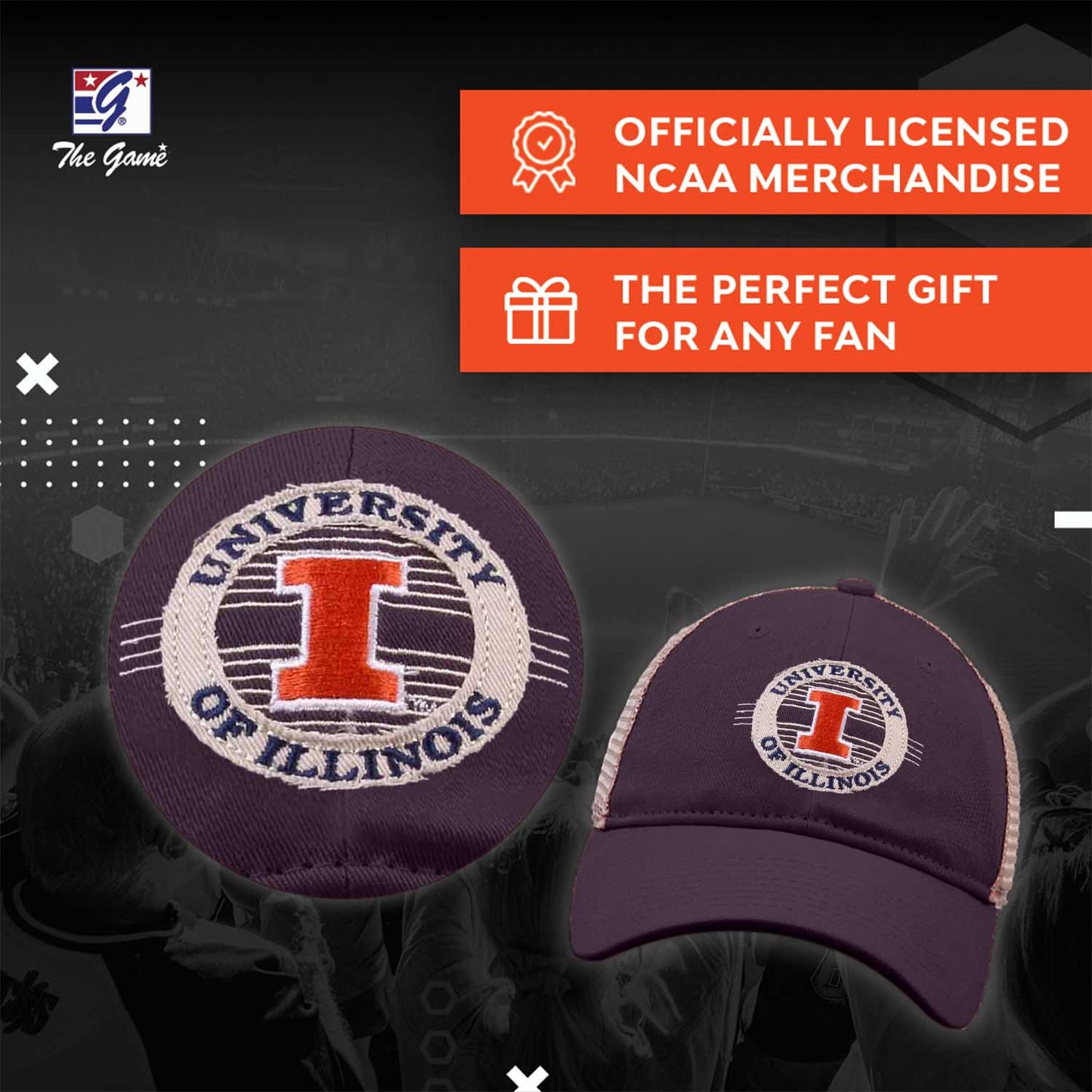 Illinois Fighting Illini NCAA Snapback - Navy